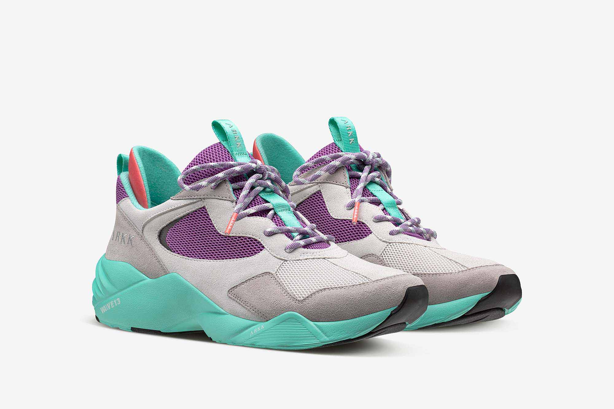 ARKK Collection Kanetyk Suede W13 Light Purple Bermuda - Women Kanetyk